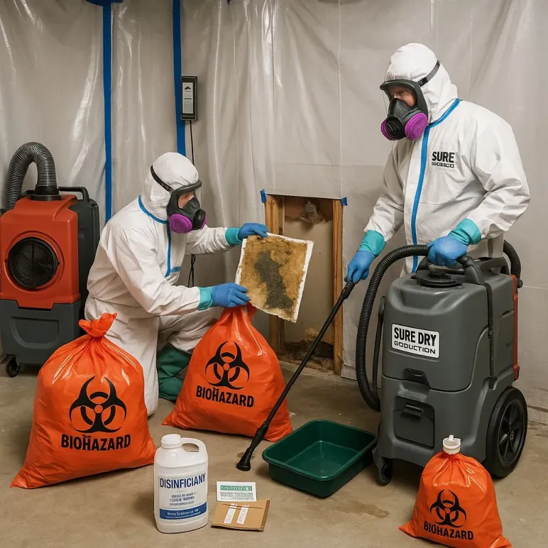 Contaminated Water Handling Protocols process in Southampton County, VA