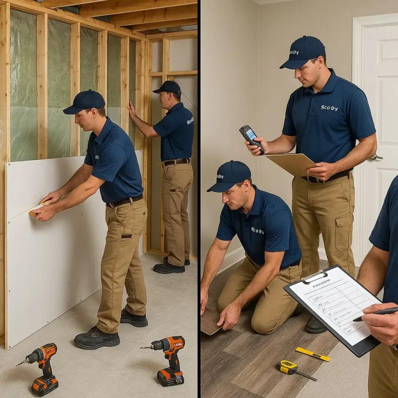 Repairs and Reconstruction process in Southampton County, VA